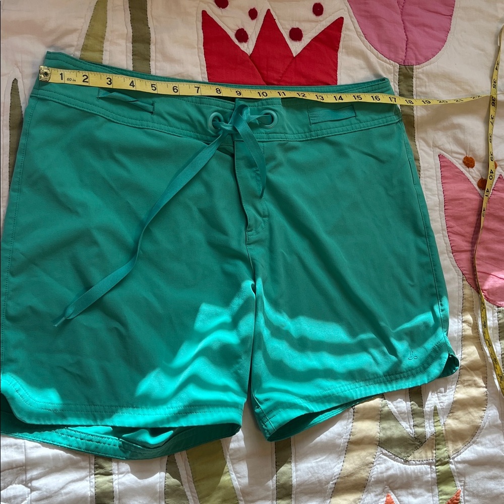 Prana Silvana Low Rise Board Shorts, Aqua